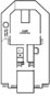 <b>Sun Deck</b> Decksplan