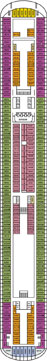 <b>Upper Deck</b> Decksplan