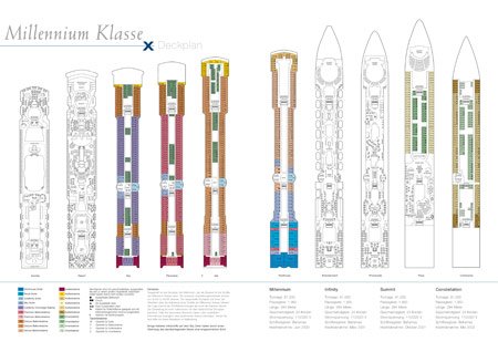 Decksplan der Celebrity Constellation