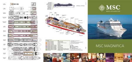 Decksplan MSC Magnifica