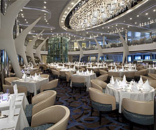 Das Moonlight Sonata Restaurant auf der Celebrity Eclipse