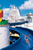 Wasserrutsche auf der Royal Caribbean Adventure of the Seas