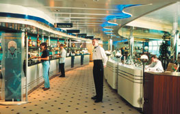 Windjammer Café auf der Royal Caribbean Adventure of the Seas