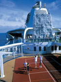 Das Sportdeck auf der Royal Caribbean Brilliance of the Seas