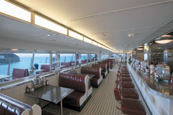 Das Johnny Rockets Restaurant auf der Royal Caribbean Explorer of the Seas