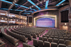 Das Theater auf der Royal Caribbean Explorer of the Seas