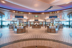 Das Windjammer Cafe auf der Royal Caribbean Jewel of the Seas