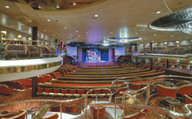 Das Chorus Theater auf der Royal Caribbean Majesty of the Seas