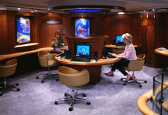 Das Internet Cafe auf der Royal Caribbean Serenade of the Seas