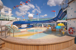 Der Kinderpool auf der Royal Caribbean Serenade of the Seas