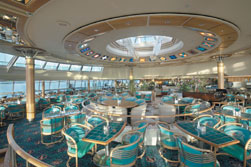 Das Windjammer Cafe auf der Royal Caribbean Vision of the Seas