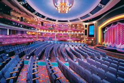 Das Theater auf der Royal Caribbean Voyager of the Seas