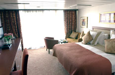 Azamara Quest Sunset Außenkabine mit Balkon