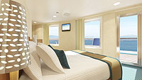 Premium Vista Balkonkabine der Carnival Breeze