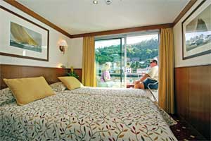 2-Bett Oberdeck Kabine auf der MS DOURO QUEEN