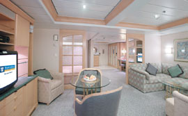 Royal Caribbean Vision of the Seas Owner´s Suite mit Balkon